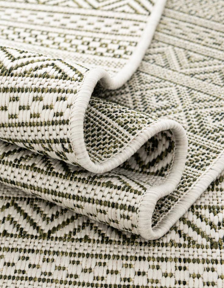 Detail image of  2' x 8'  Washable Ribbon Indoor / Outdoor Runner Rug