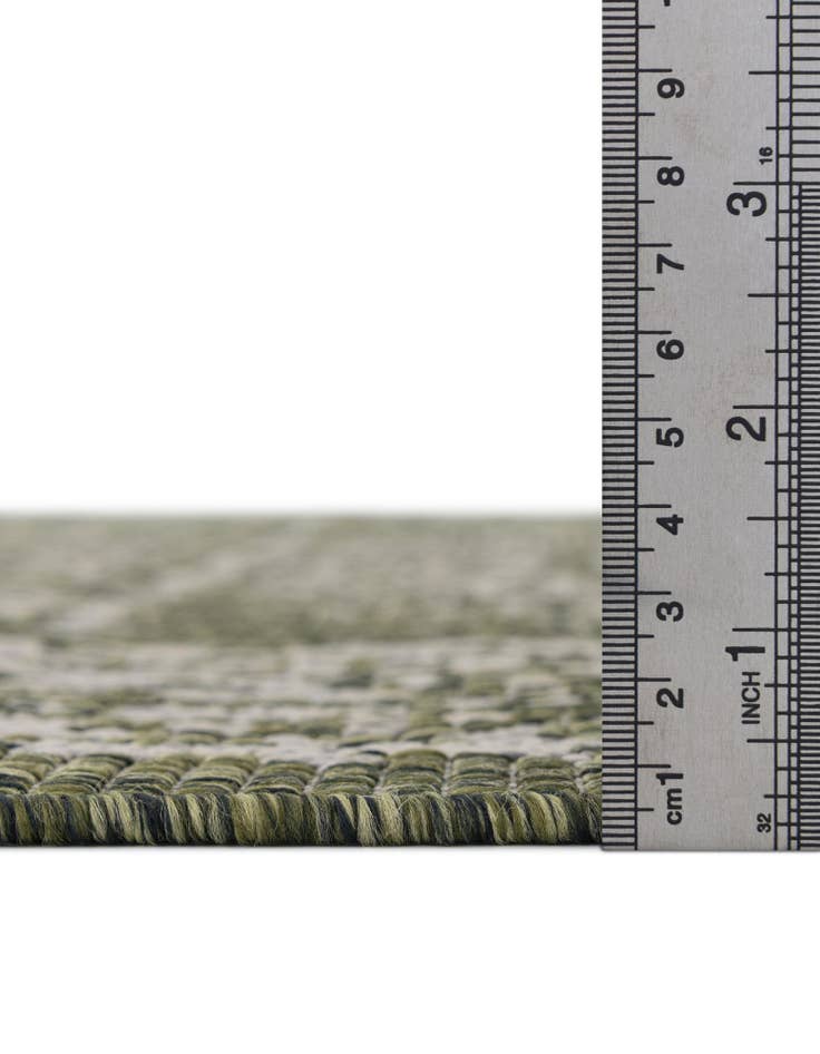 Detail image of  2' x 8'  Washable Traditional Indoor / Outdoor Runner Rug