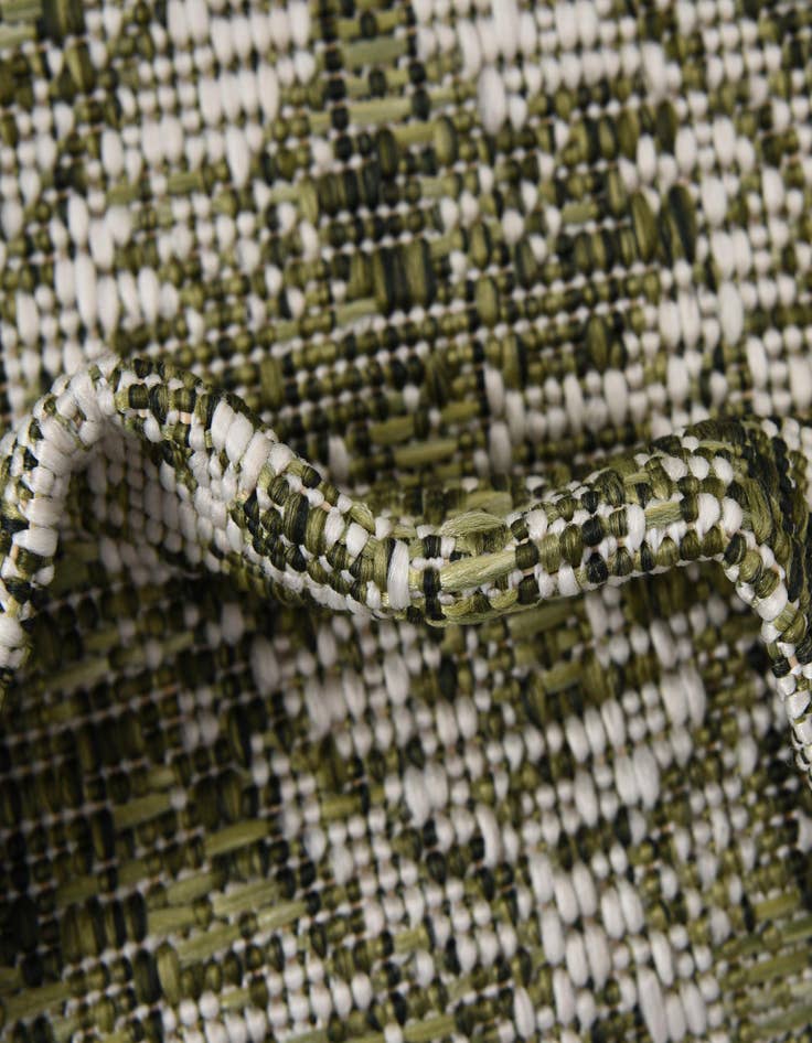 Detail image of  2' 7 x 12'  Washable Traditional Indoor / Outdoor Runner Rug