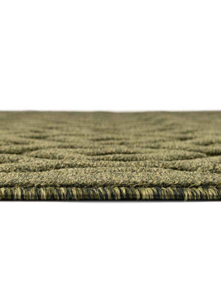Detail image of  2' x 8'  Washable Trellis Textured Indoor / Outdoor Runner Rug