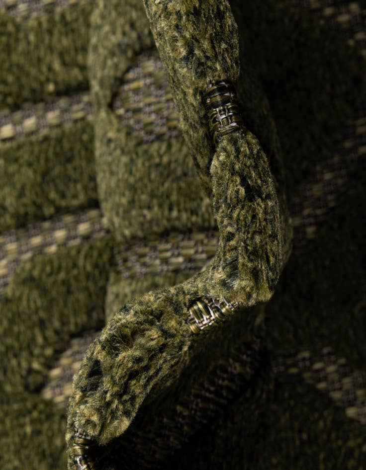 Detail image of  2' x 8'  Washable Trellis Textured Indoor / Outdoor Runner Rug