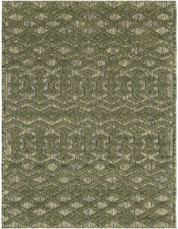 Primary image  2' x 6'  Washable Trellis Textured Indoor / Outdoor Runner Rug