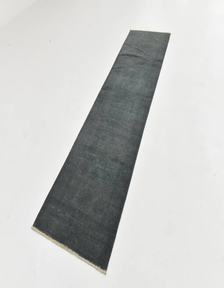 Detail image of  2' 7 x 9' 7  Hand Knotted Over-Dyed Ziegler Runner Rug