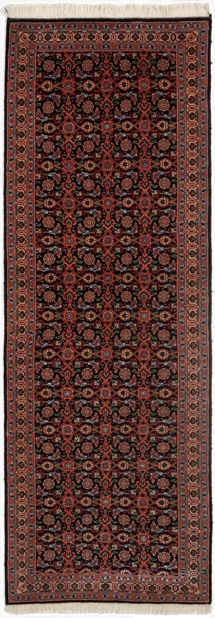  2' 6 x 9' 8 Tabriz Mahi Runner Rug