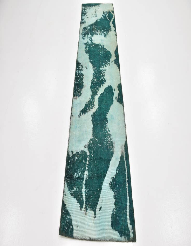 Detail image of  2' 2 x 8' 7  Hand Knotted Ultra Vintage Persian Wool Runner Rug