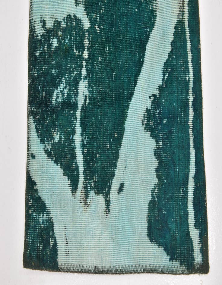 Detail image of  2' 2 x 8' 7  Hand Knotted Ultra Vintage Persian Wool Runner Rug