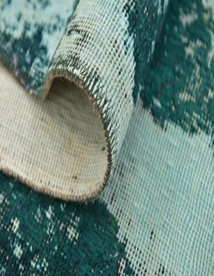 Detail image of  2' 2 x 8' 7  Hand Knotted Ultra Vintage Persian Wool Runner Rug