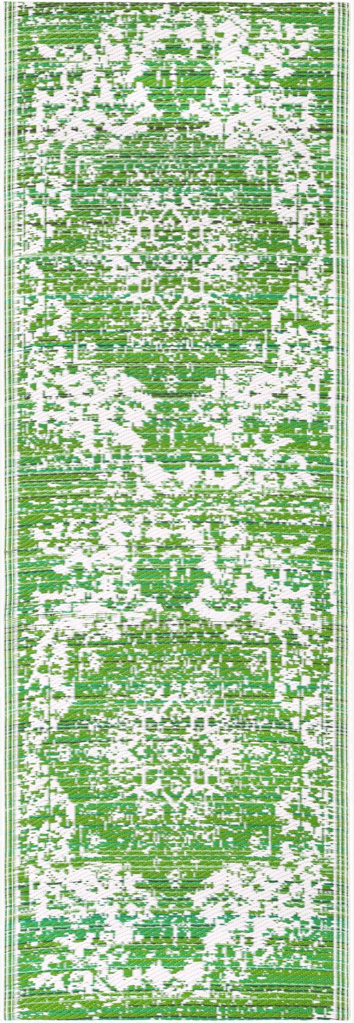  2' x 6'  Washable Vista Breeze Indoor / Outdoor Runner Rug