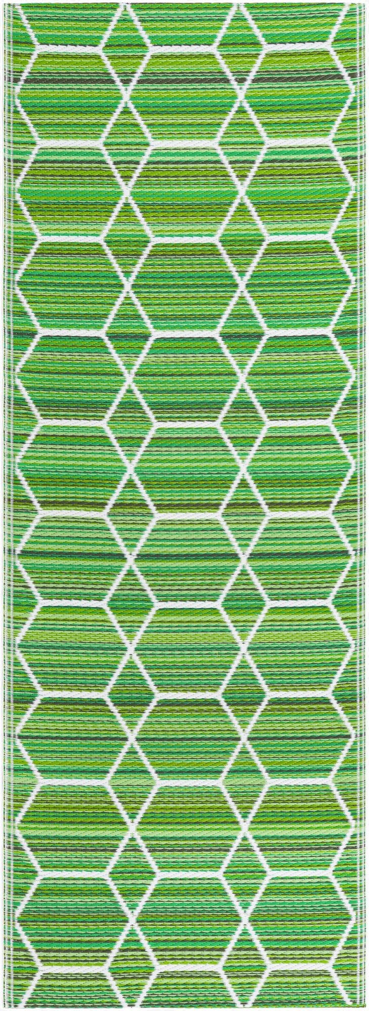  2' x 6'  Washable Vista Breeze Indoor / Outdoor Runner Rug