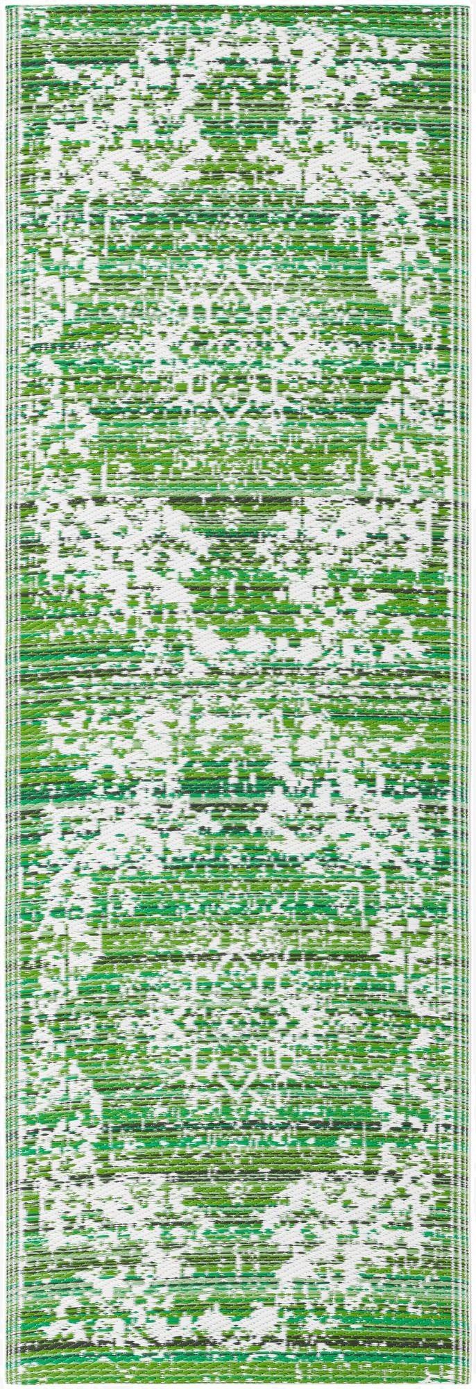  2' x 6'  Washable Vista Breeze Indoor / Outdoor Runner Rug