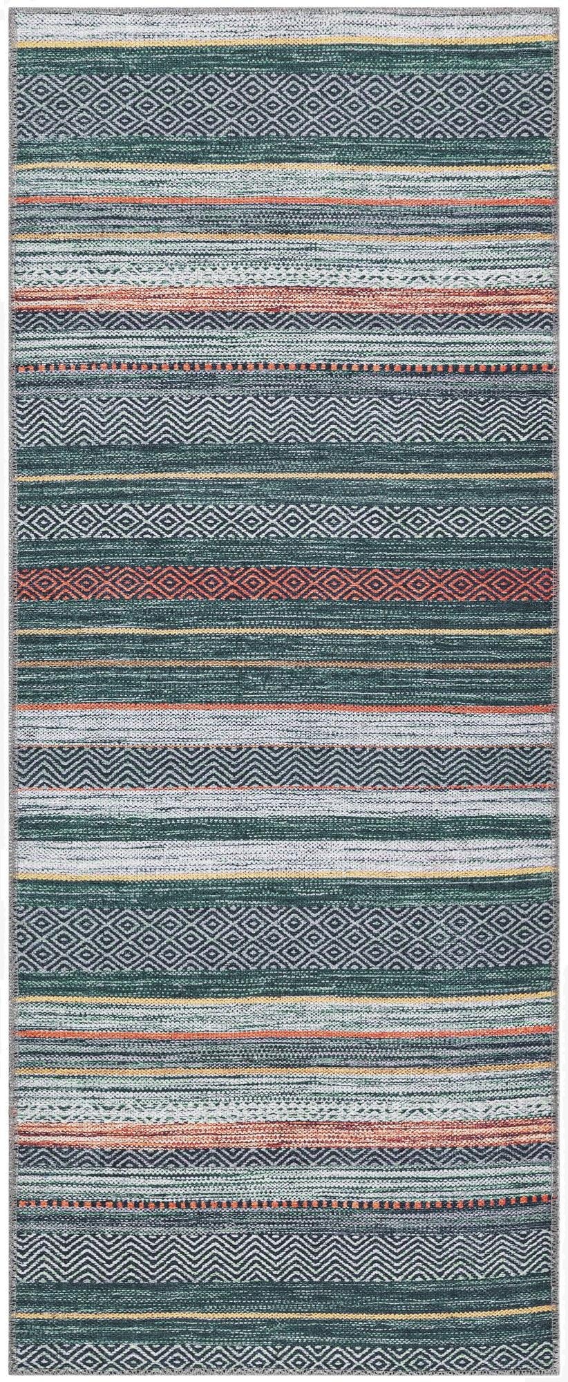  2' x 5'  Washable Yara Runner Rug