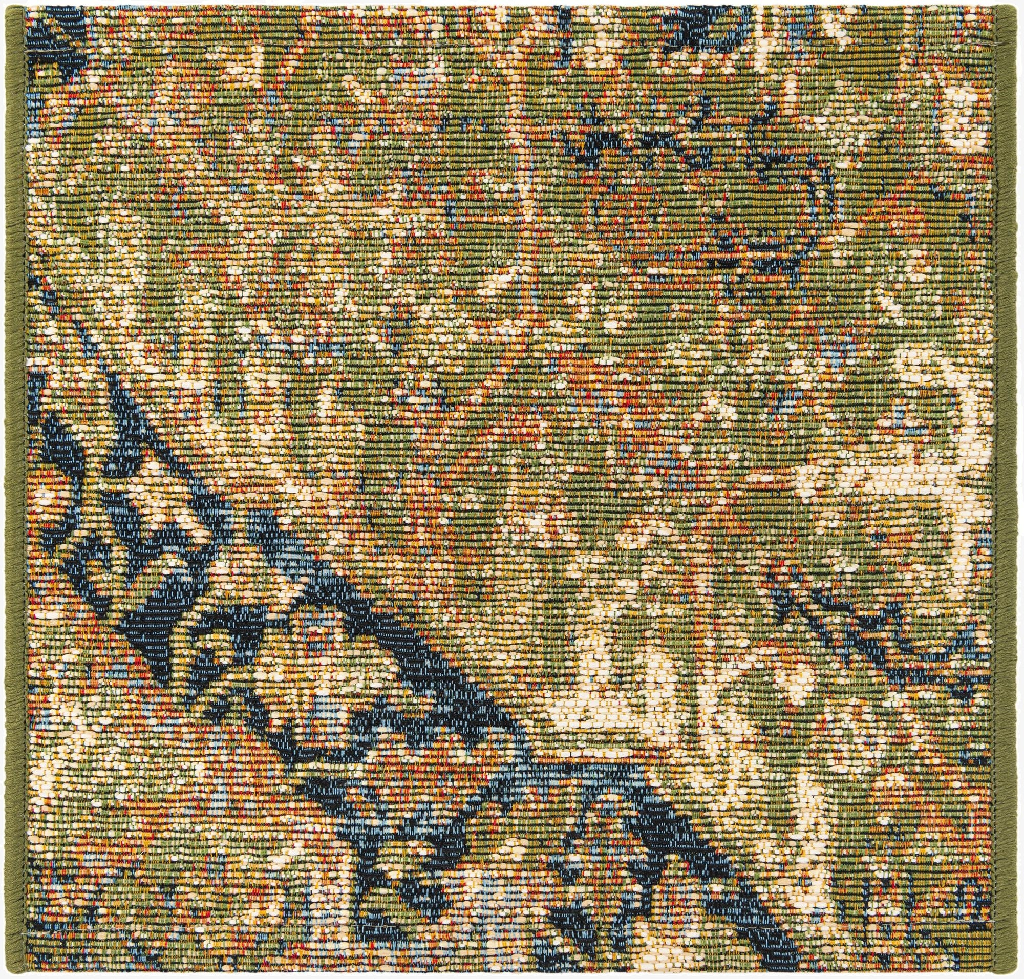  1' 4 x 1' 4  Washable Traditional Indoor / Outdoor Sample Rug