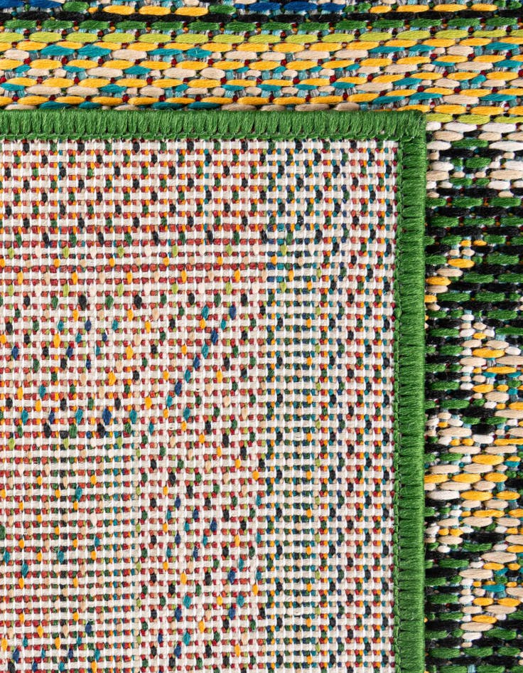 Detail image of  10' x 10'  Washable Baja Indoor / Outdoor Square Rug