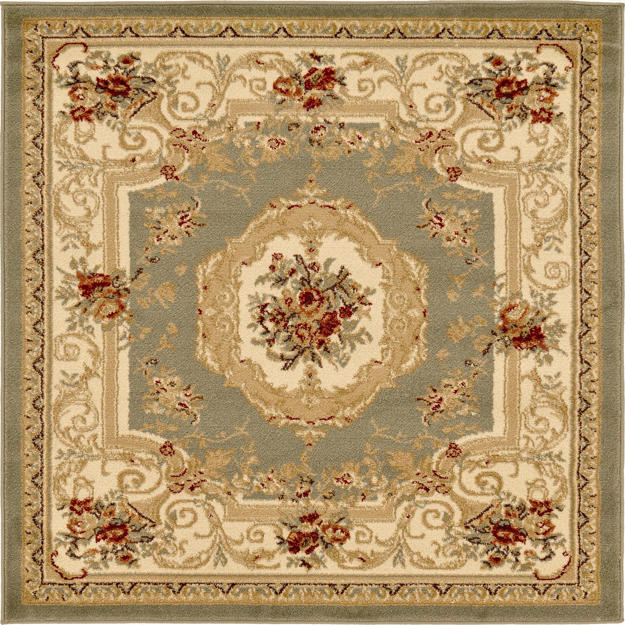  4' x 4' Chateau Square Rug