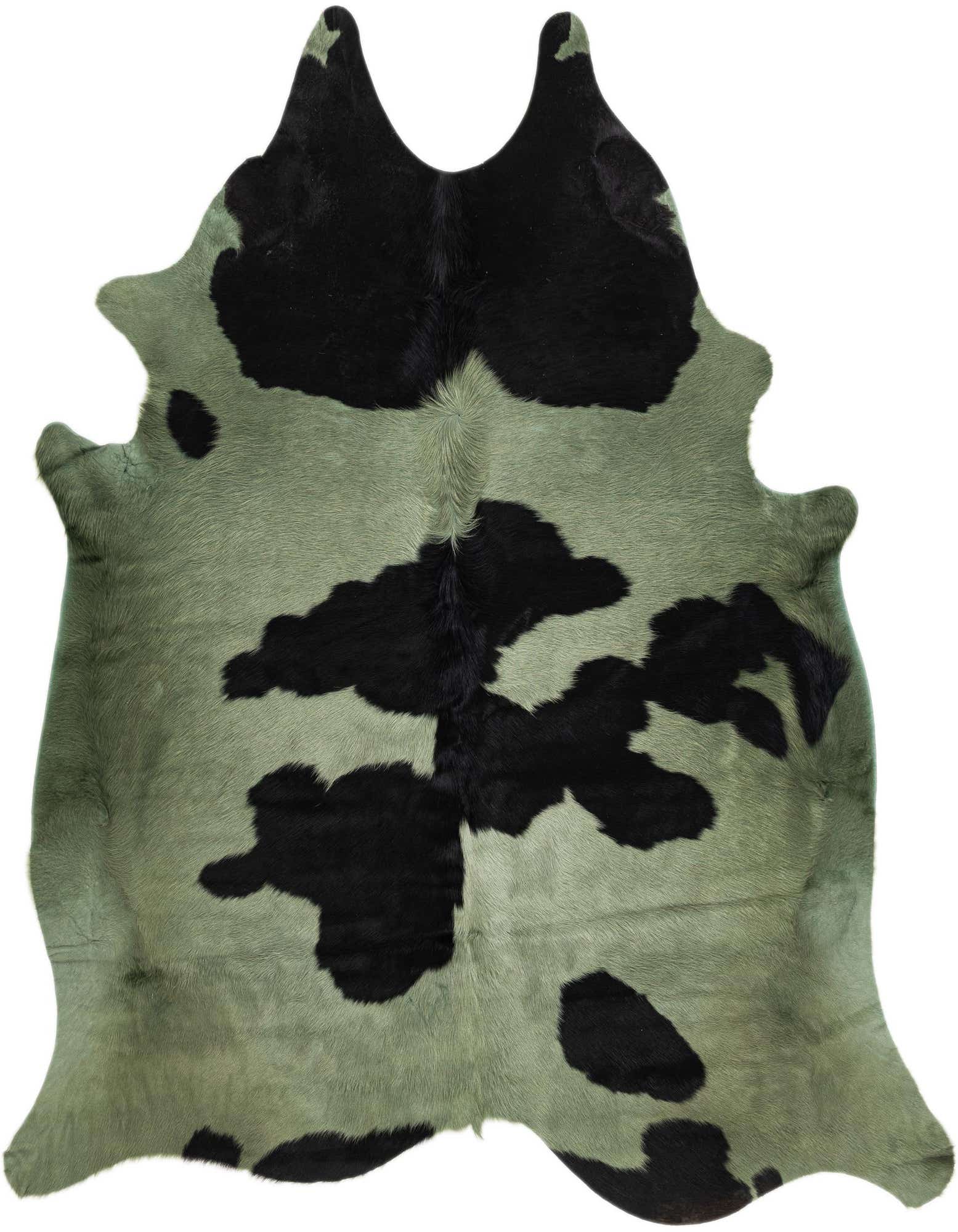 Primary image  5' 8 x 5' 11 Cowhide Leather Square Rug