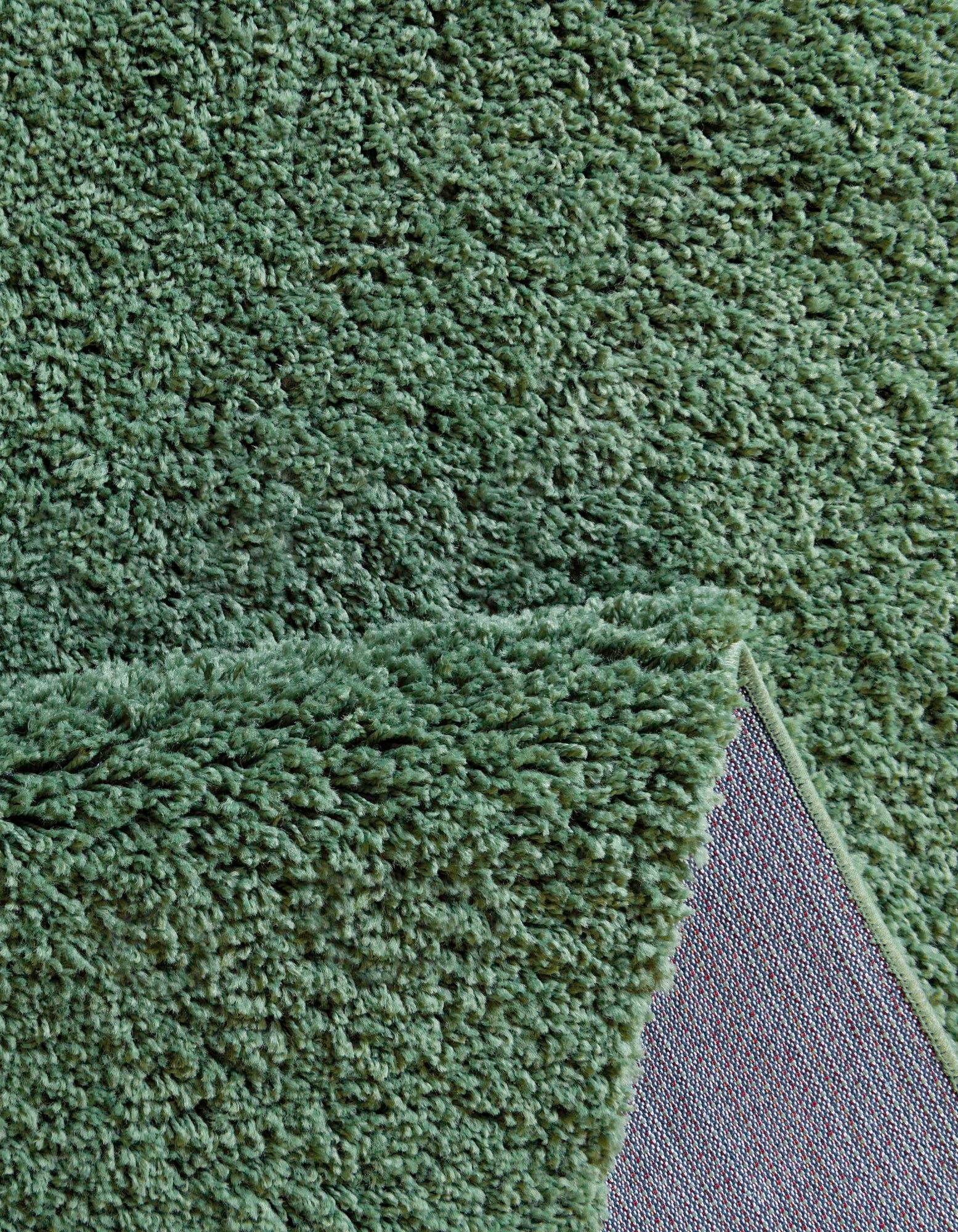 Green 5' x 5' Everyday Shag Square Rug | Rugs.com