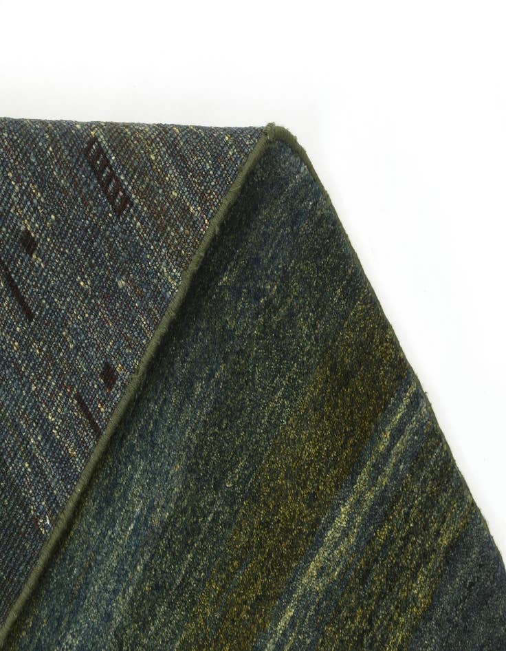 Detail image of  4' 6 x 4' 7 Gabbeh Shouli Square Rug