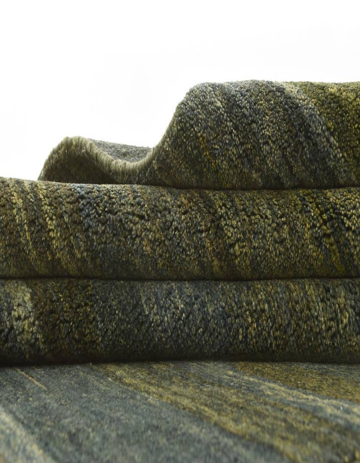 Detail image of  4' 6 x 4' 7 Gabbeh Shouli Square Rug