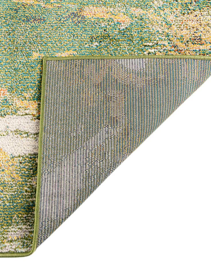 Detail image of  7' 10 x 7' 10  Washable Haerfest Square Rug