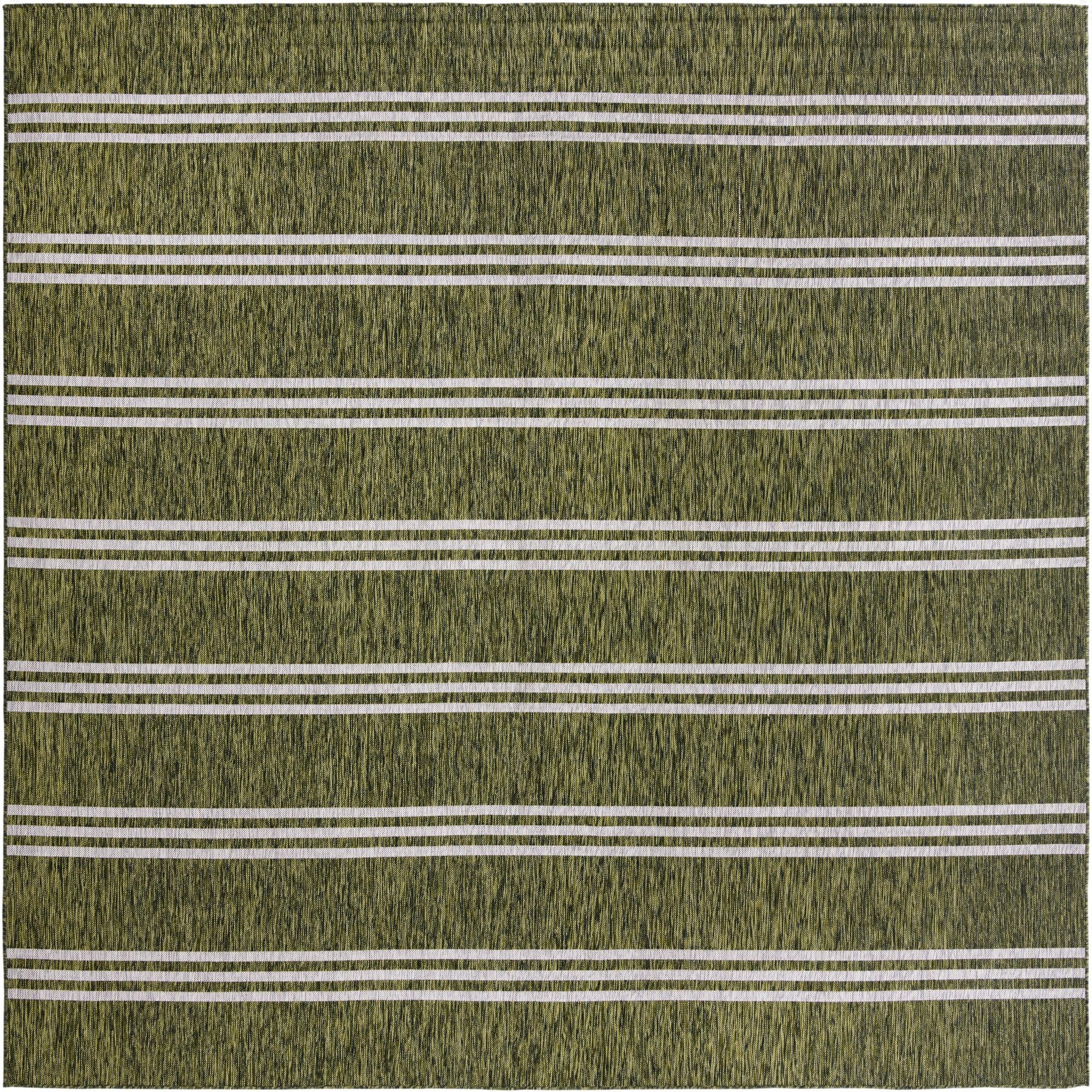  10' 8 x 10' 8  Washable Jill Zarin Anguilla Indoor / Outdoor Square Rug