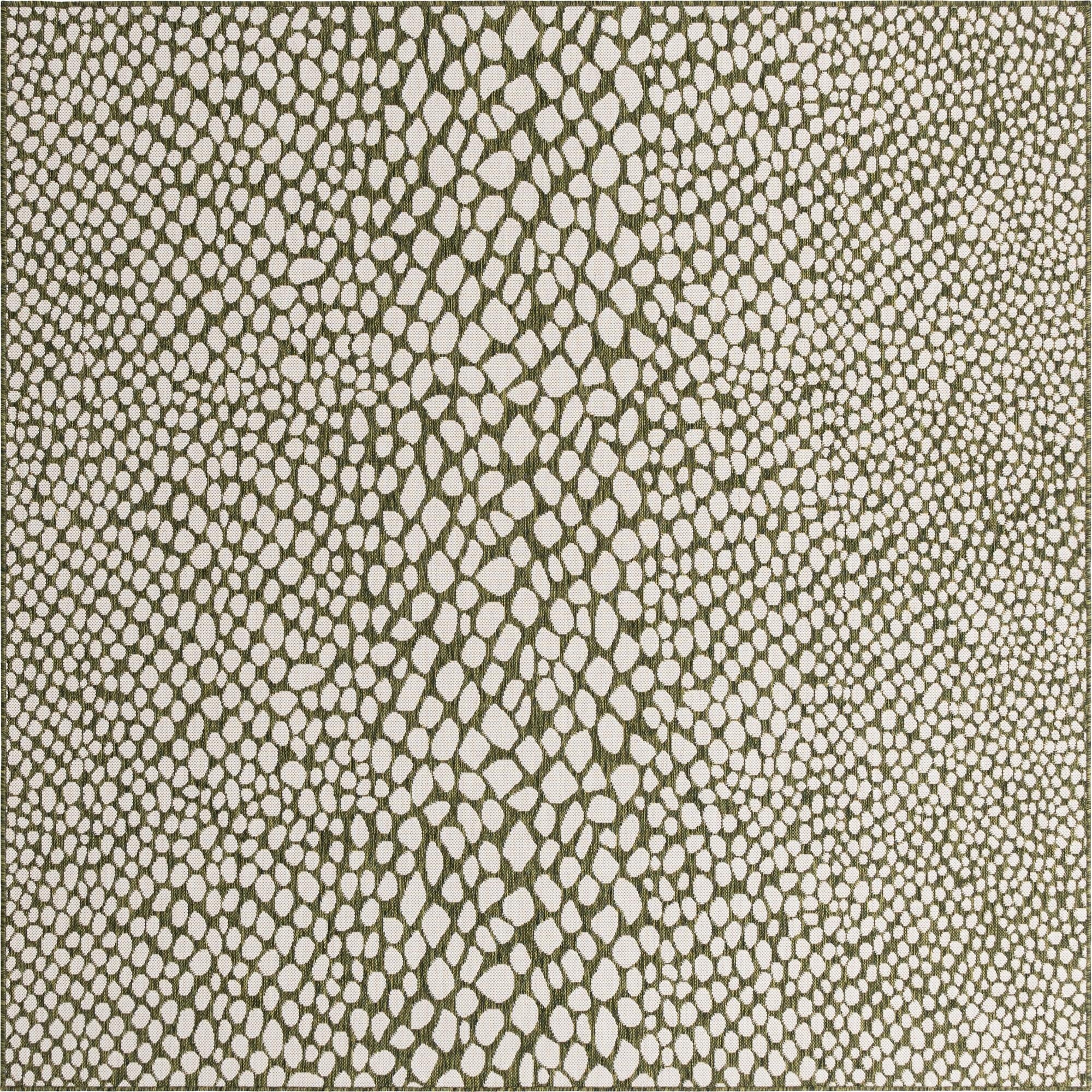  7' 10 x 7' 10  Washable Jill Zarin Cape Town Indoor / Outdoor Square Rug