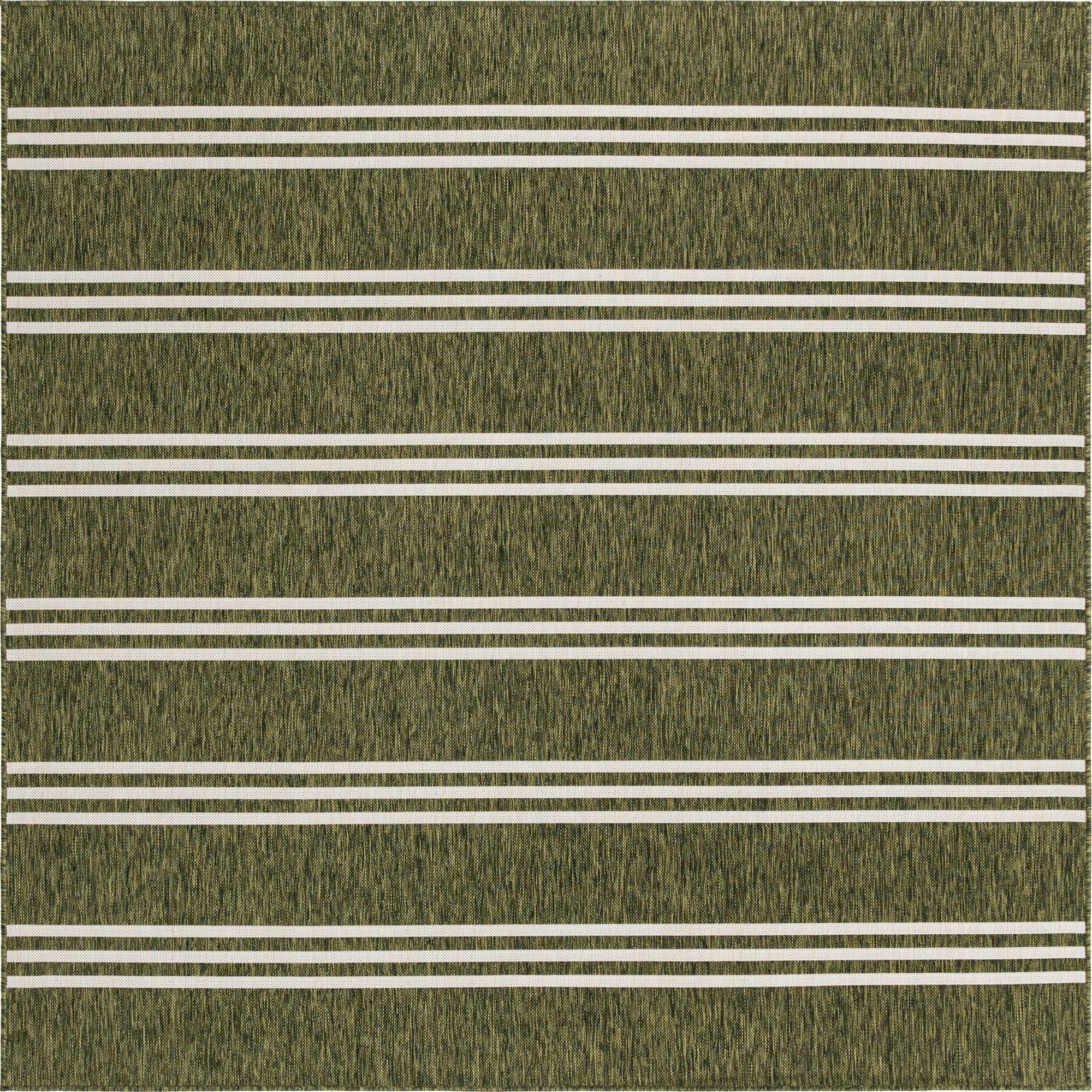  7' 10 x 7' 10  Washable Jill Zarin Anguilla Indoor / Outdoor Square Rug