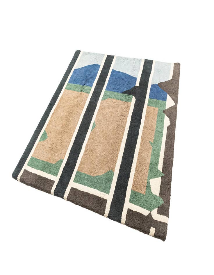 Detail image of  6' 7 x 6' 7 Juma Square Rug