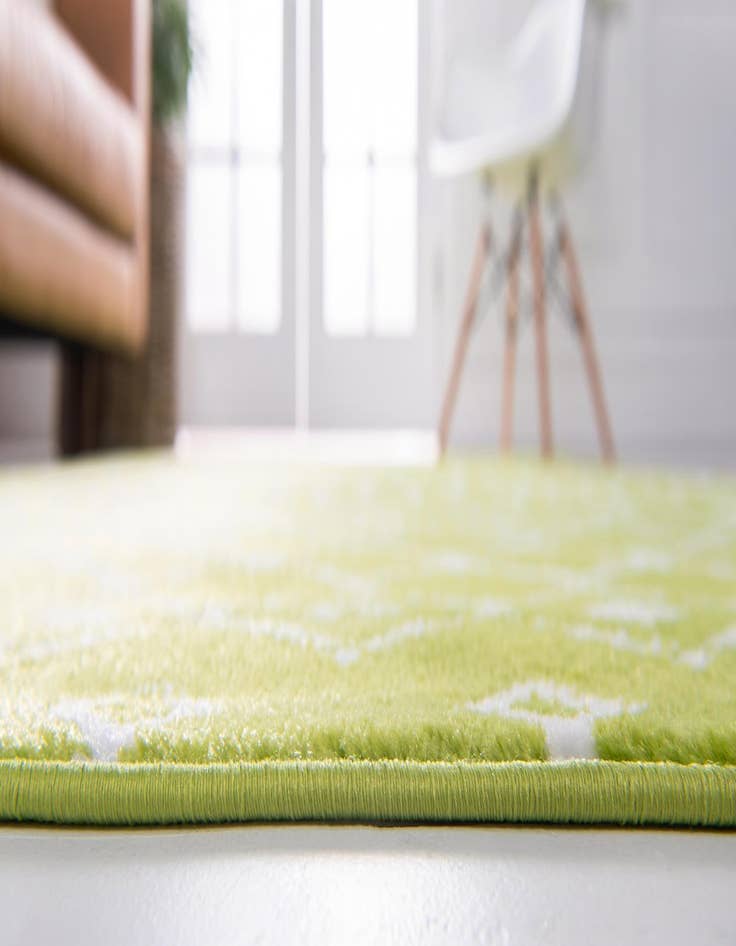 Detail image of  6' x 6' Kasbah Trellis Square Rug