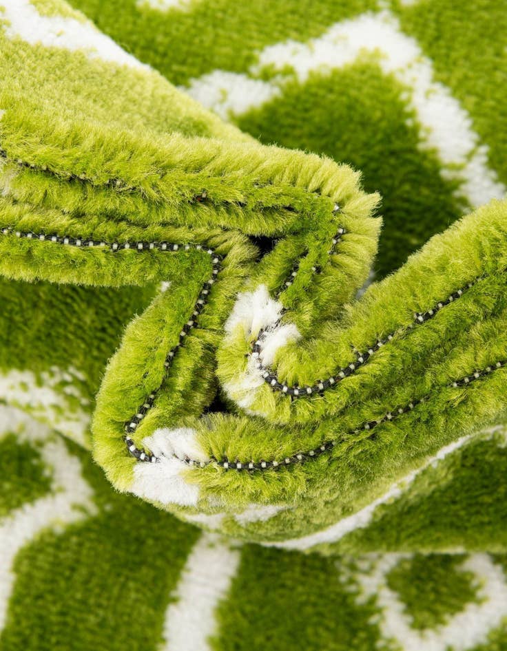 Detail image of  6' x 6' Kasbah Trellis Square Rug