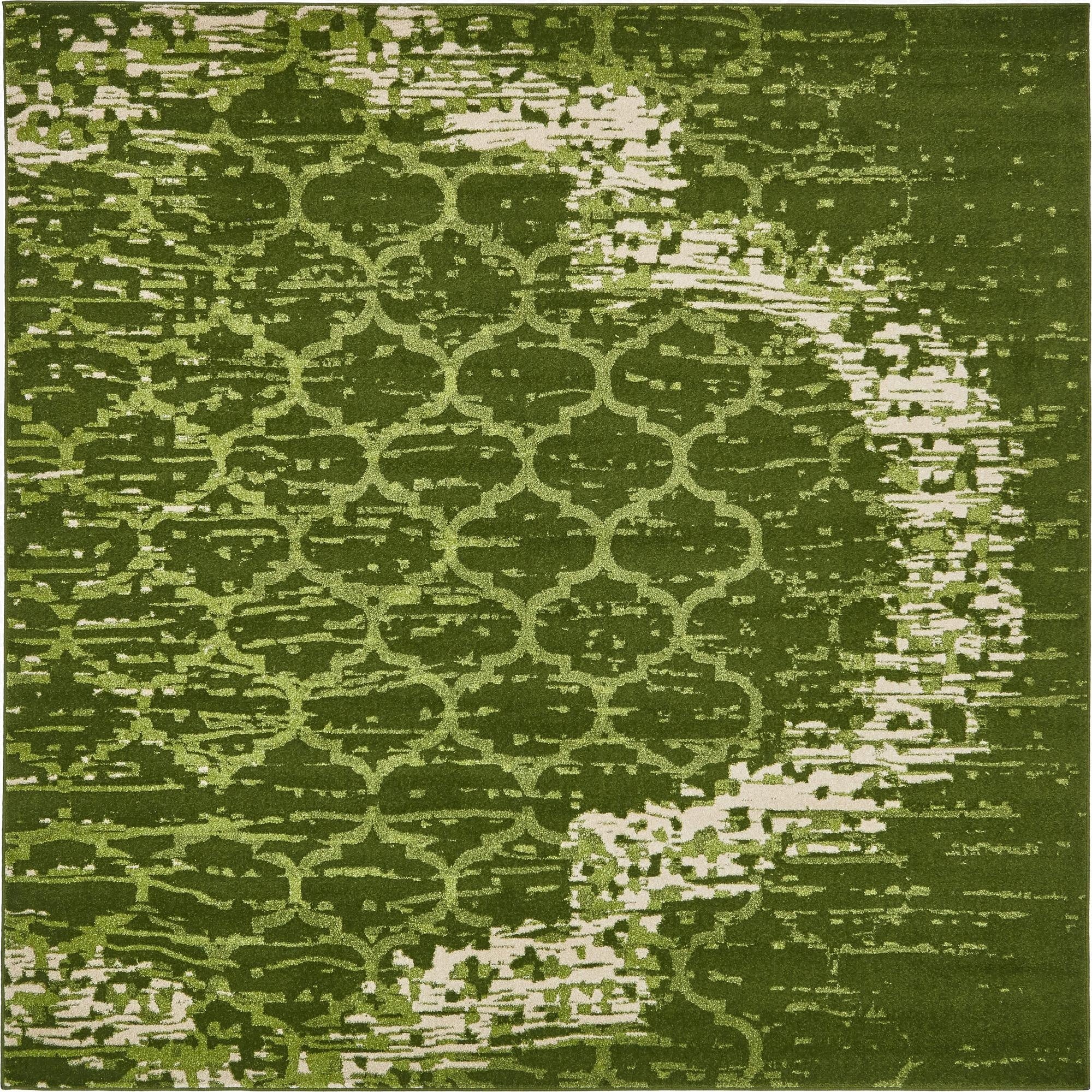  8' x 8' Lattice Square Rug