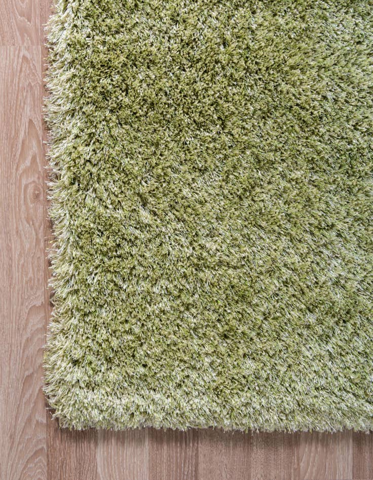 Detail image of 8' x 8' Luxury Solid Shag Square Rug