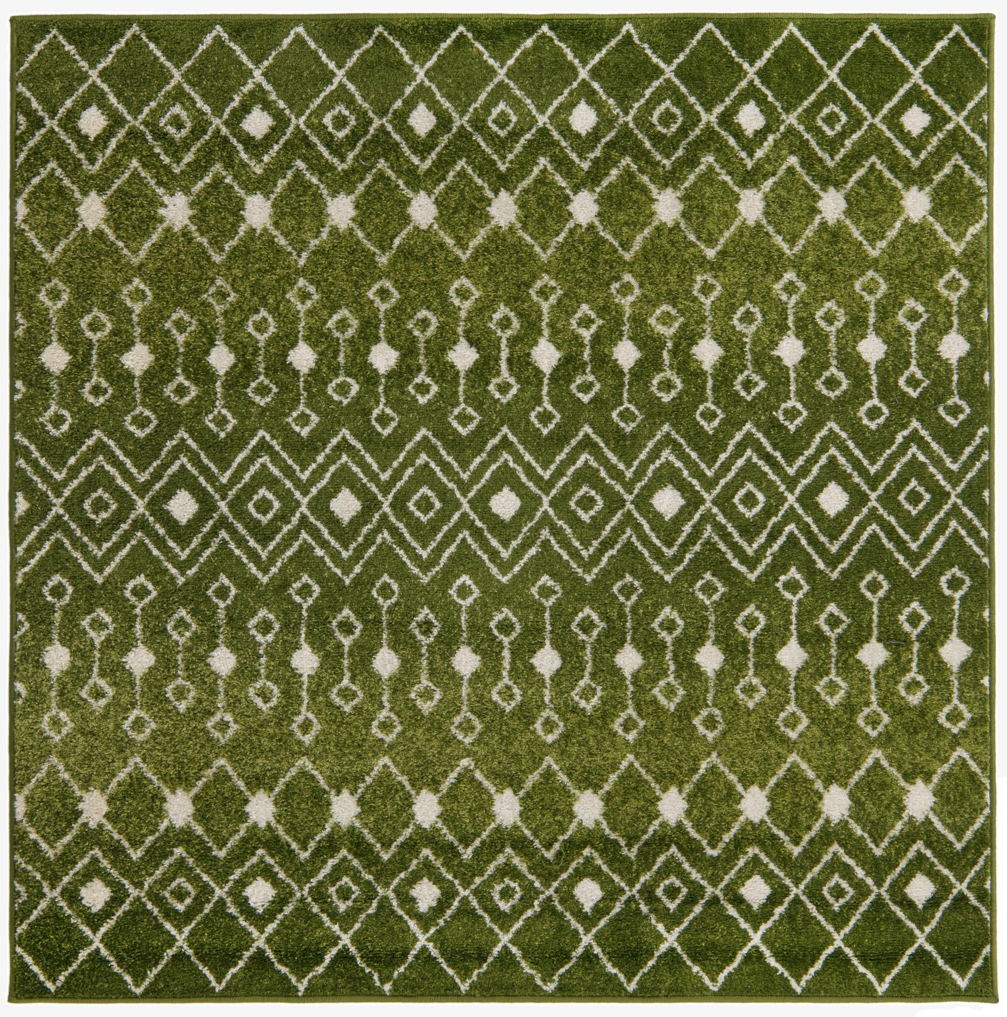  5' 3 x 5' 3 Moroccan Trellis Square Rug