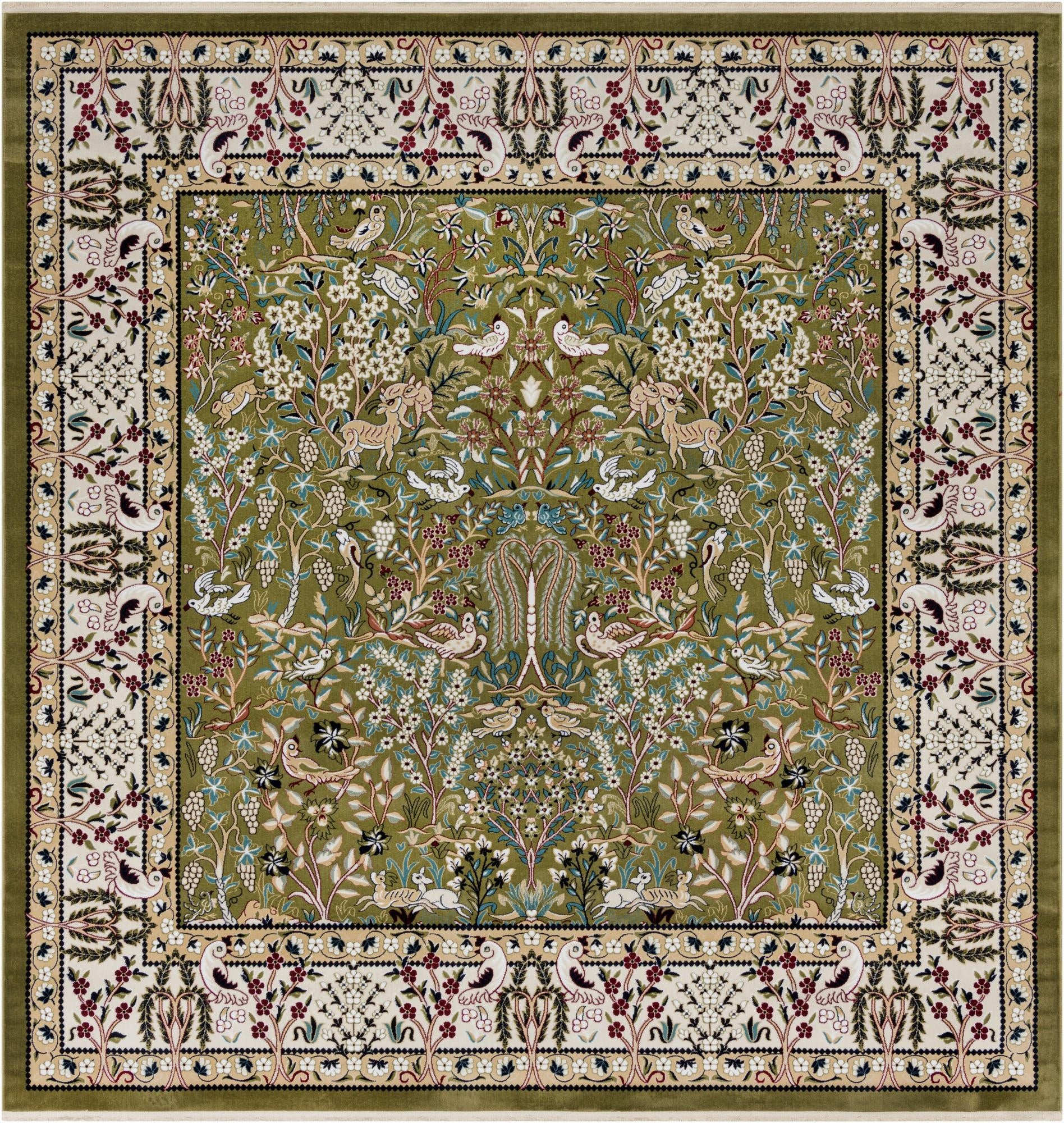  10' x 10' Nain Design Square Rug