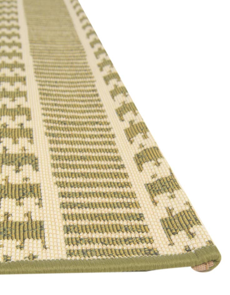Detail image of  6' x 6'  Washable Lattice Indoor / Outdoor Square Rug