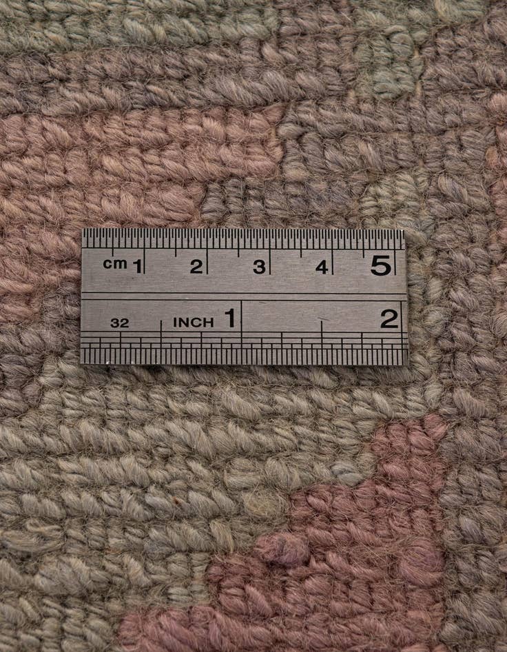 Detail image of  7' 9 x 8' 3  Hand Knotted Tibet Wool Square Rug