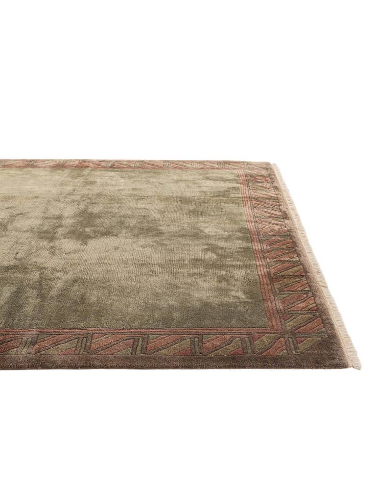 Detail image of  7' 9 x 8' 3  Hand Knotted Tibet Wool Square Rug