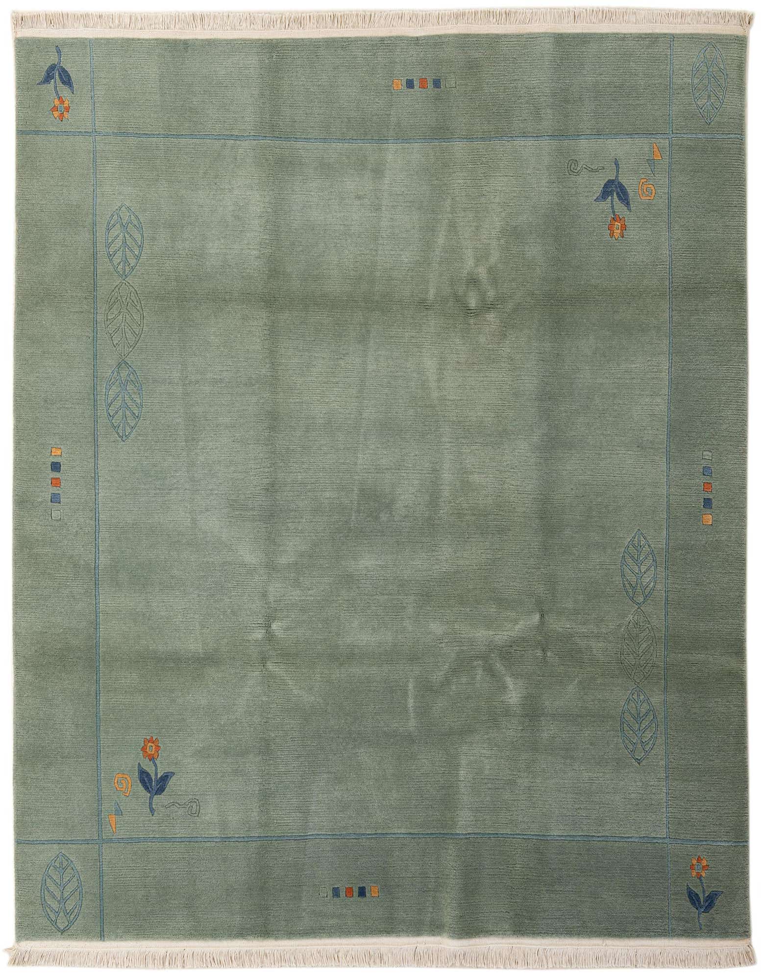 Primary image  6' 8 x 6' 8  Hand Knotted Tibet Wool Square Rug