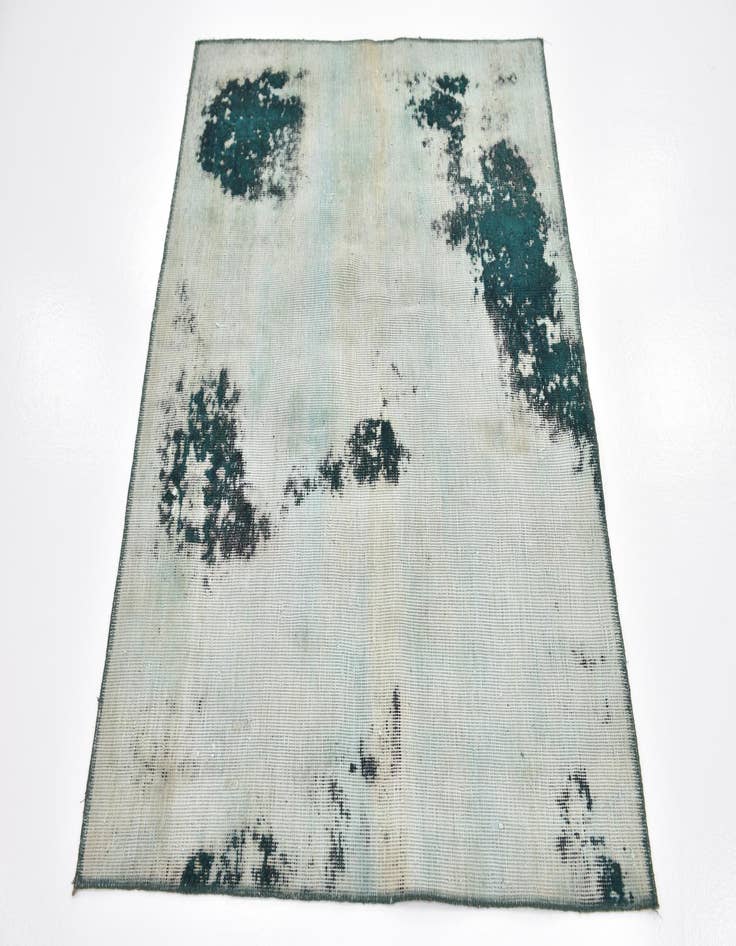 Detail image of  3' 6 x 4' 5  Hand Knotted Ultra Vintage Persian Wool Square Rug