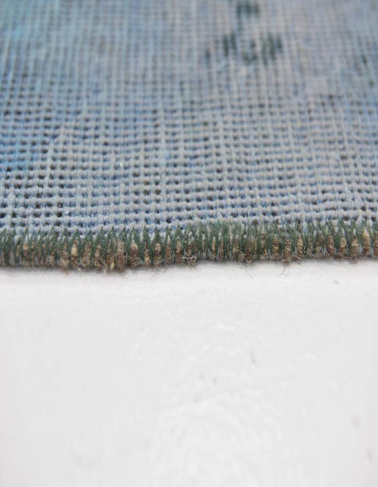 Detail image of  3' x 3' 8  Hand Knotted Ultra Vintage Persian Wool Square Rug