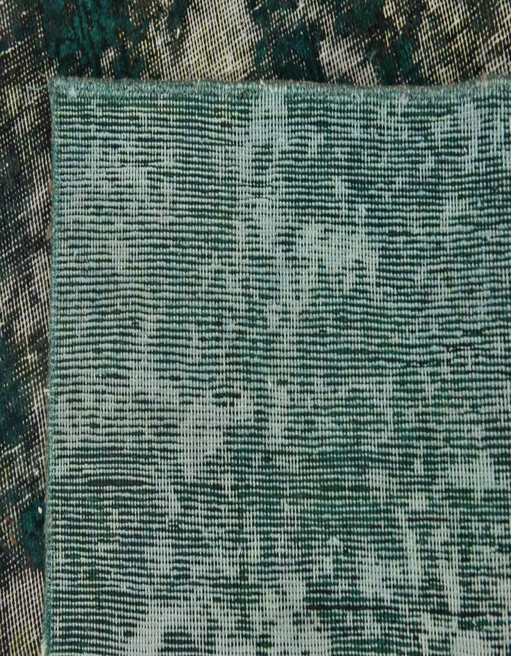 Detail image of  7' 10 x 9'  Hand Knotted Ultra Vintage Persian Wool Square Rug