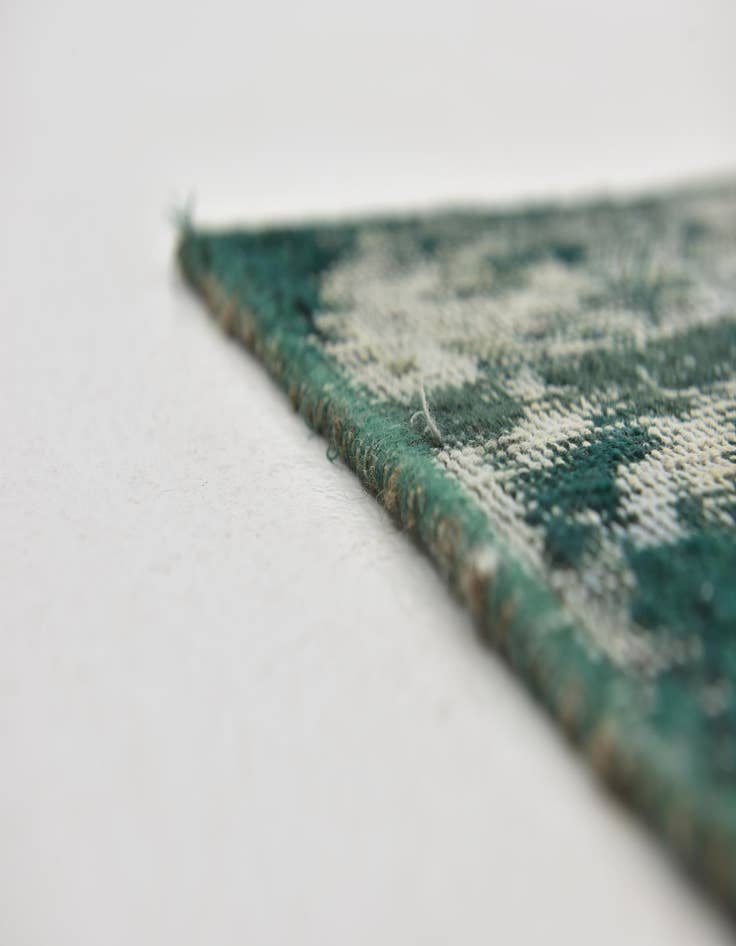 Detail image of  7' 10 x 9'  Hand Knotted Ultra Vintage Persian Wool Square Rug