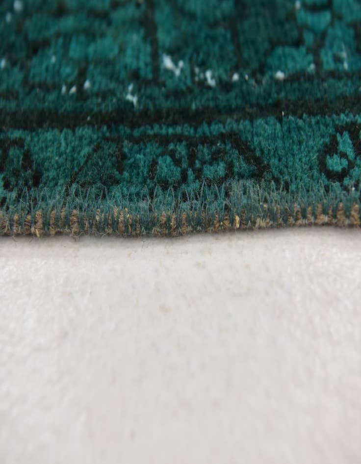 Detail image of  5' 2 x 6' 5  Hand Knotted Ultra Vintage Persian Wool Square Rug