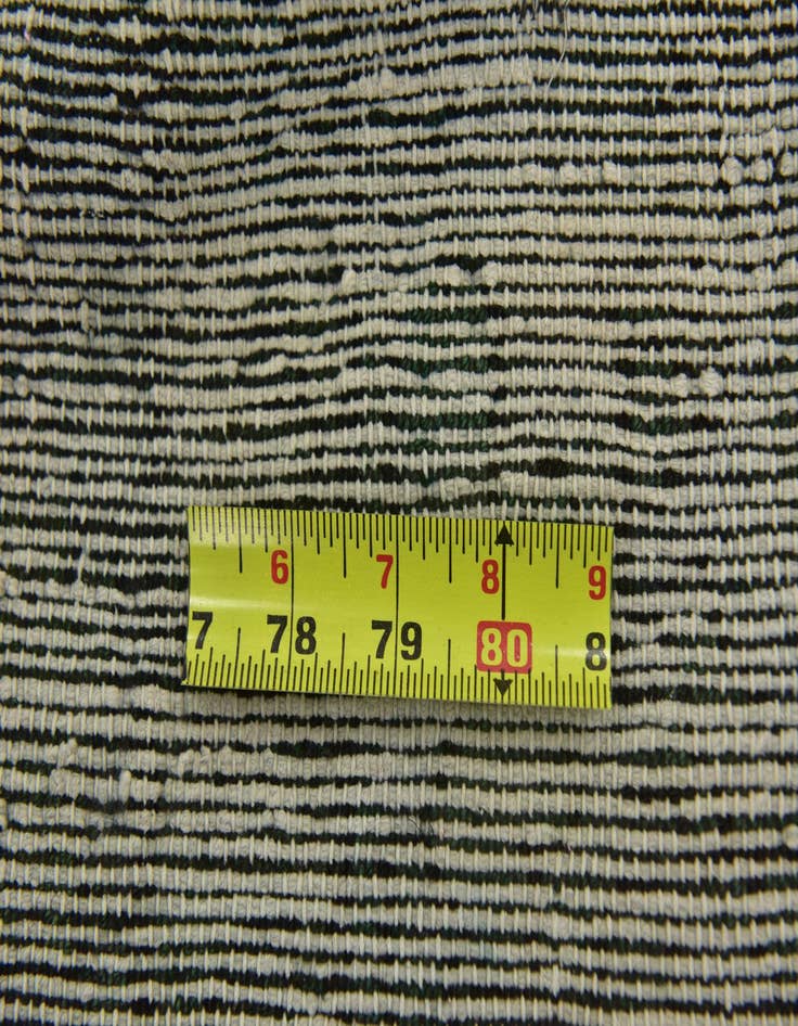 Detail image of  5' 2 x 6' 5  Hand Knotted Ultra Vintage Persian Wool Square Rug