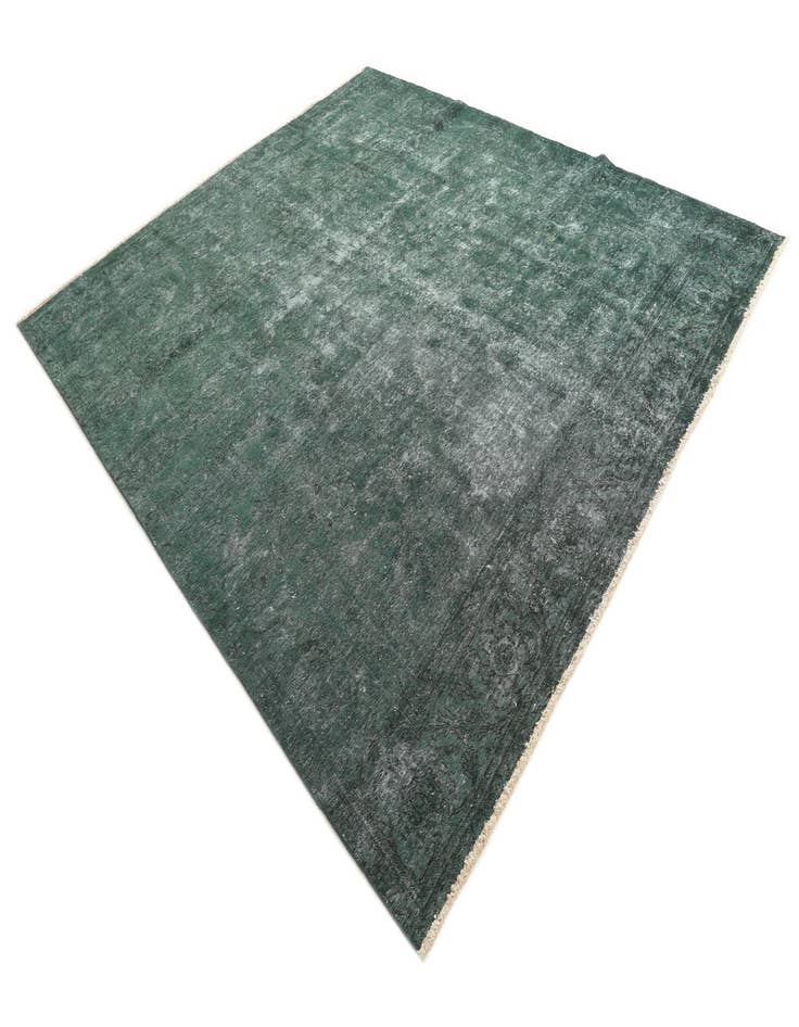 Detail image of  9' 8 x 10' 10  Hand Knotted Ultra Vintage Persian Wool Square Rug