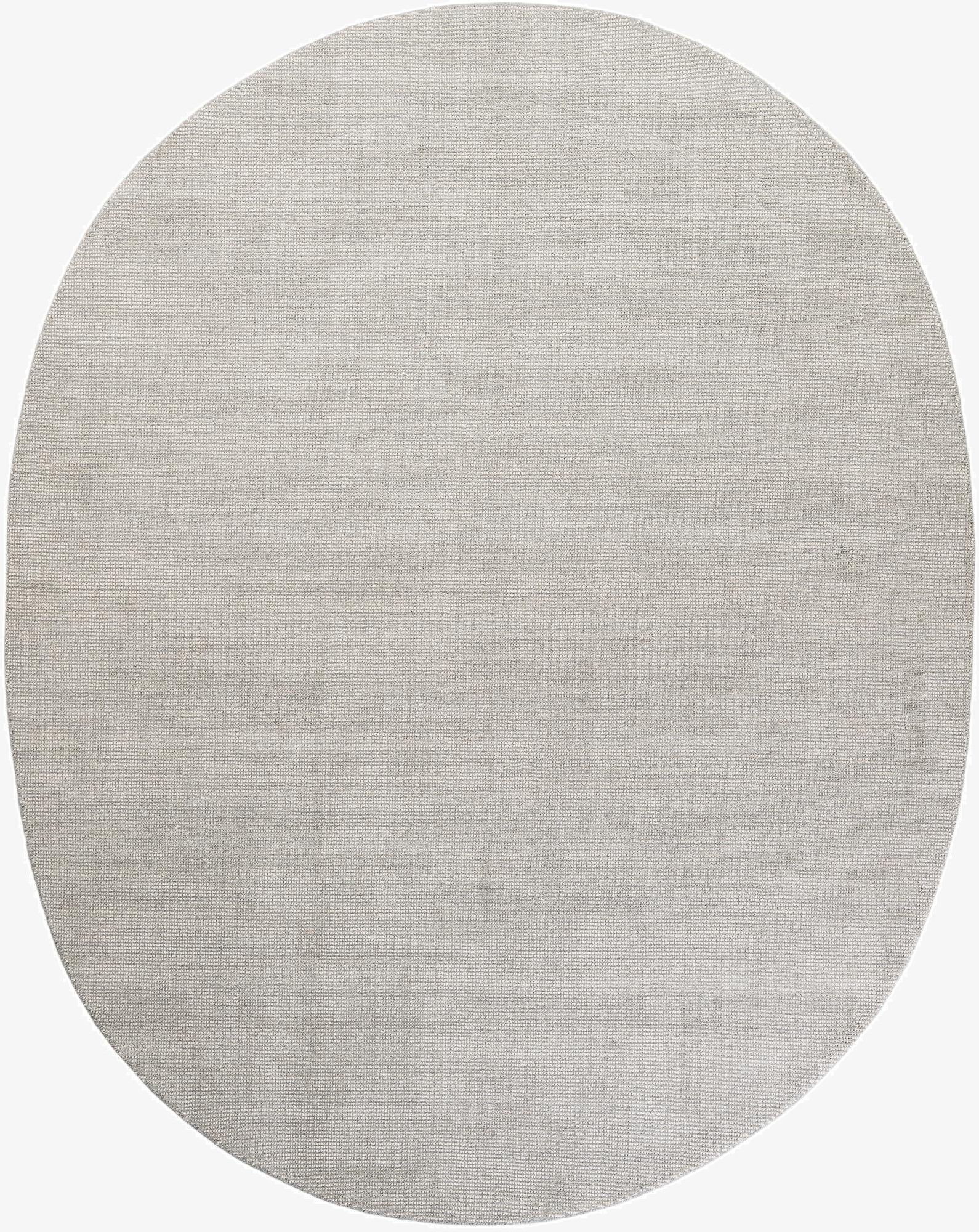  7' 10 x 10'  Hand Woven Jill Zarin English Manor Wool Oval Rug