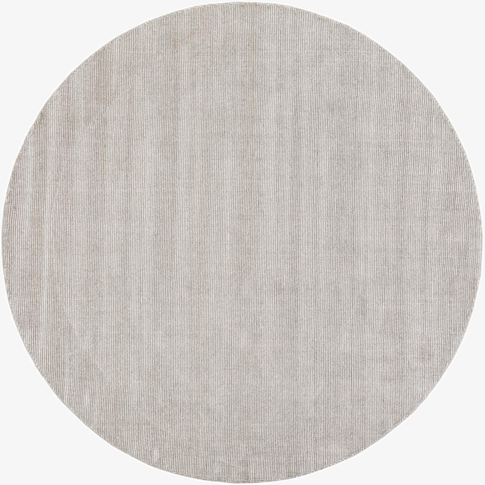 7' 10 x 7' 10  Hand Woven Jill Zarin English Manor Wool Round Rug
