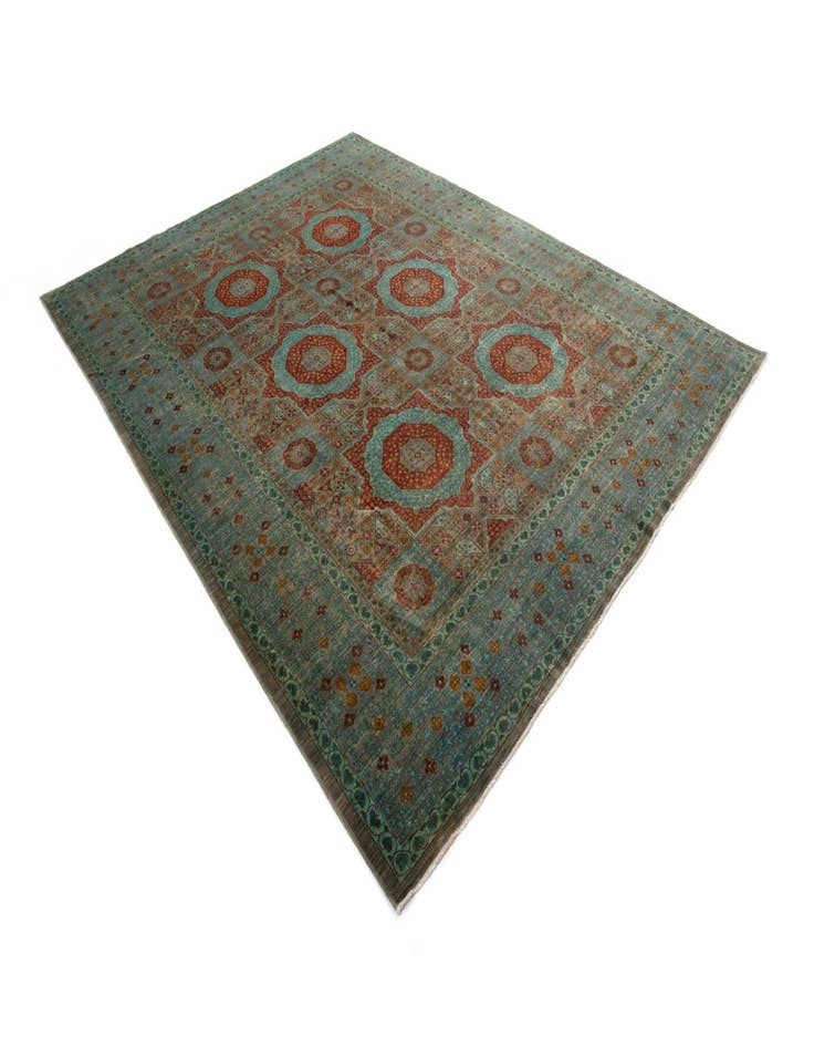 Detail image of  8' 11 x 11' 8 Amina Wool Rug