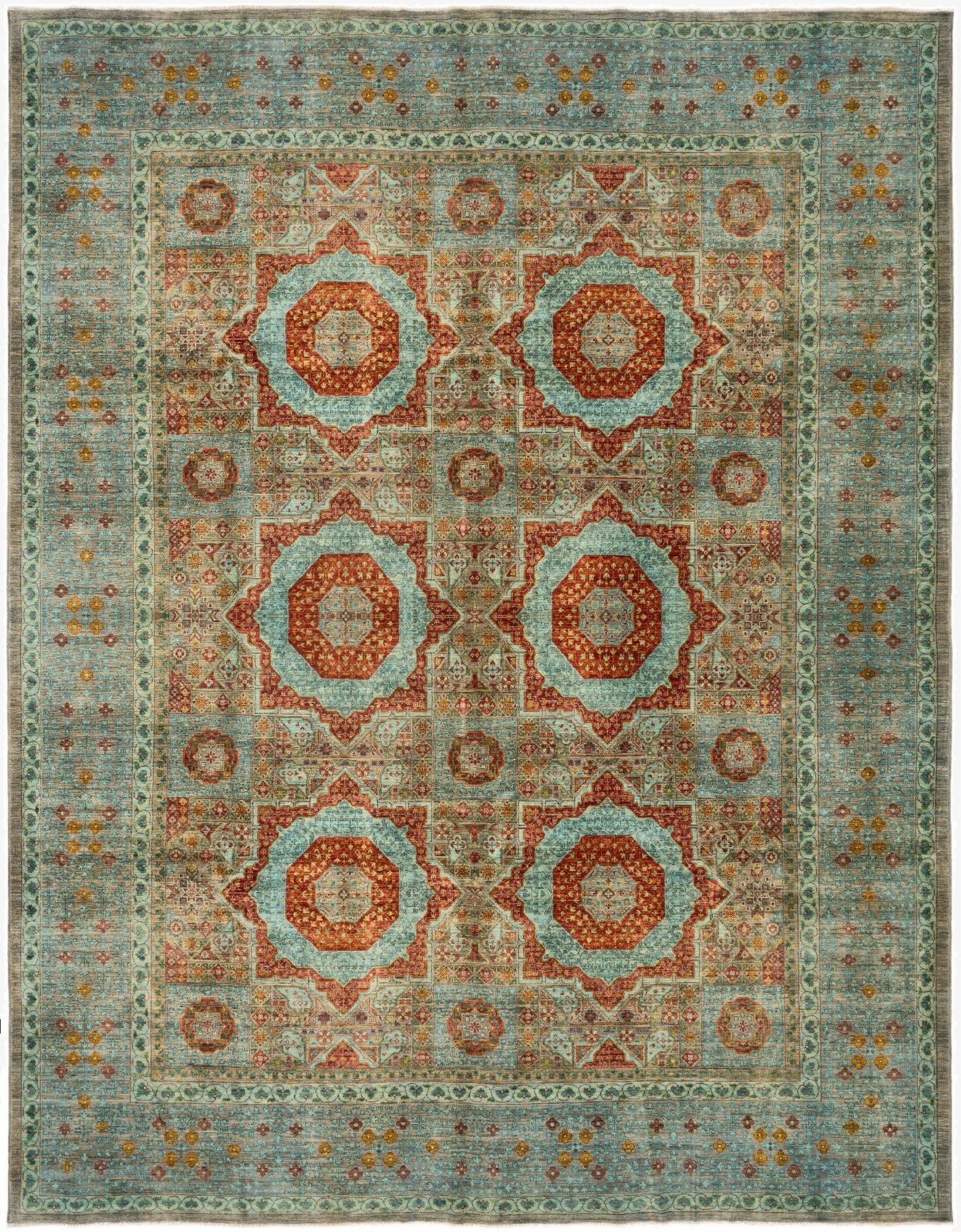  8' 11 x 11' 8 Amina Wool Rug