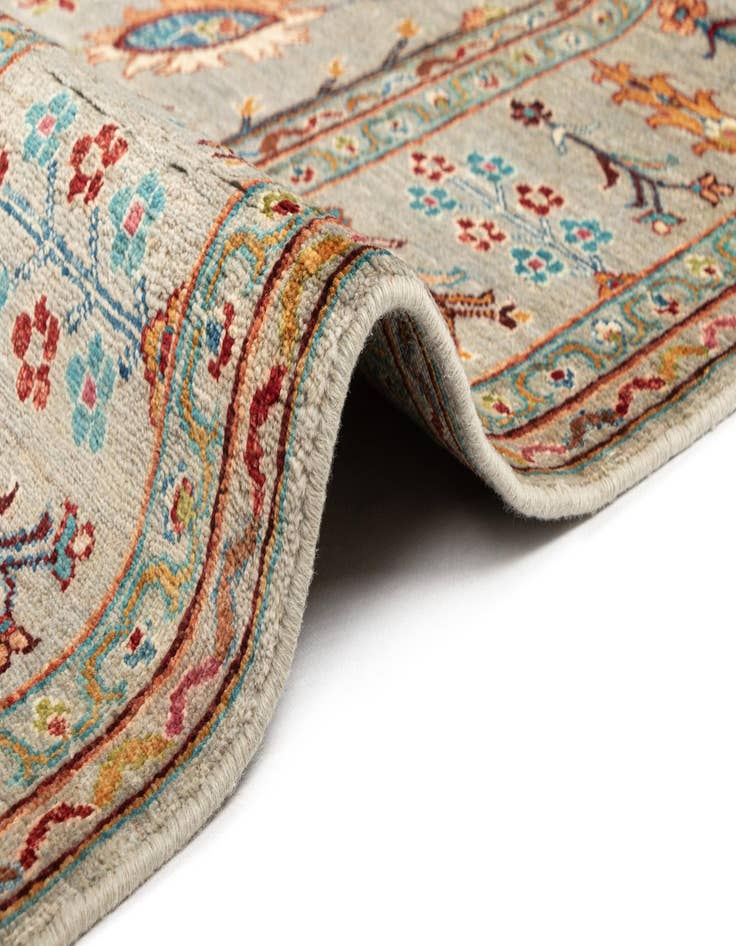 Detail image of  6' 9 x 9' 9 Ariana Ziegler Wool Rug