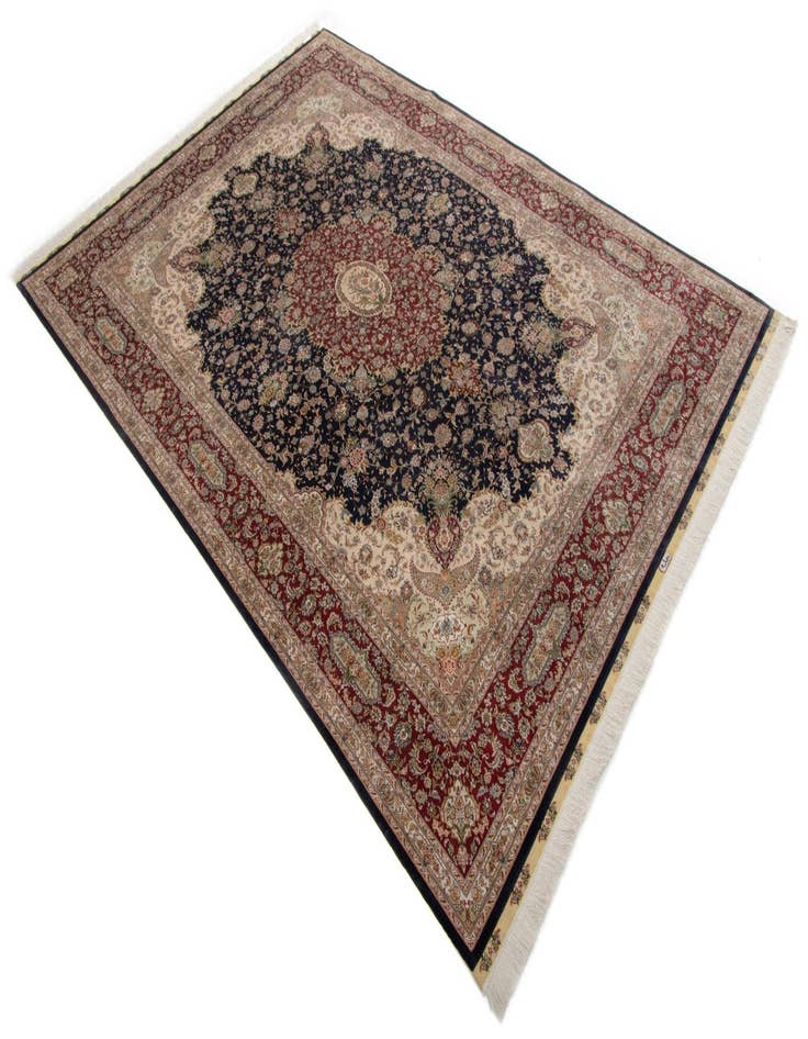 Detail image of  7' 1 x 10' 2 China Silk Rug